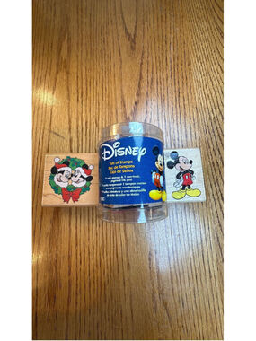 Stamp lot #5 (3) Disney Mickey Mouse Themed & Disney Christmas